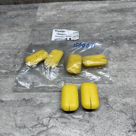 1560671 Hyster Lot Of 6 Blind Yellow Grommet New