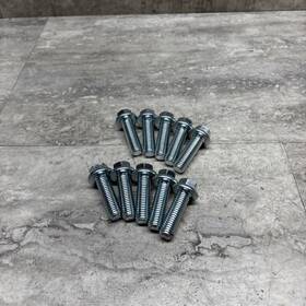 1566853 Hyster Lot Of 10 Oem Cap Screw / Hex Bolt With Shoulder New