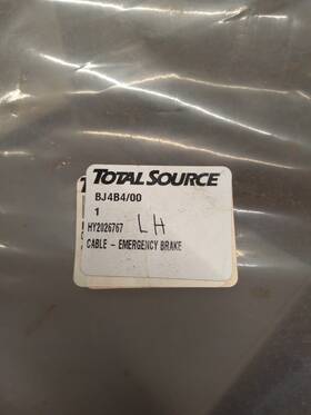2026767 Hyster 2026768 Forklift Lh Emergency Brake Cable