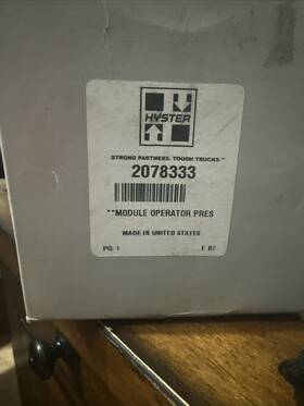 2078333 Hyster Module Operator