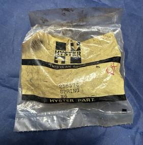 255374 Hyster Part Spring W6 Nos