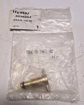 582016199 Hyster 4038264 New Yale Drain Valve 25110904