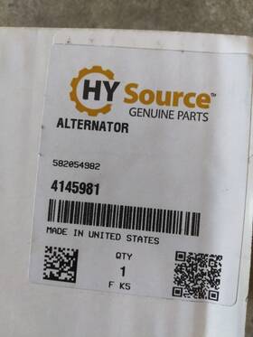 4145981 Hyster Alternator