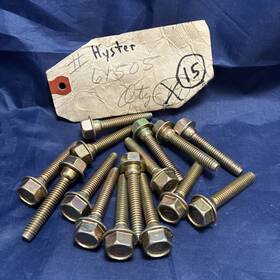 61505 Hyster Forklift Bolts - Lot Of 15 Nos Oem