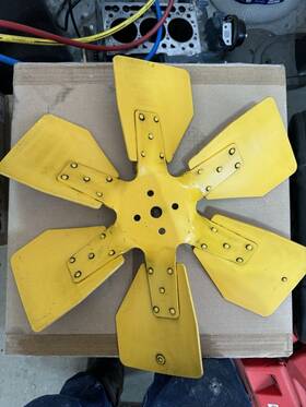 1566830 Hyster Oem 1582389 Good Used For / Yale Forklift Fan Pusher Without F