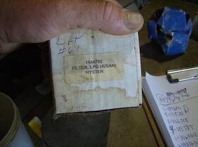 1544792 Hyster Pf052fm Lpg Filter Parker
