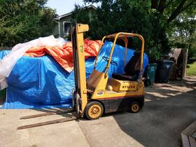 S100ft-bcs Hyster S25a Fork Lift Space Saver