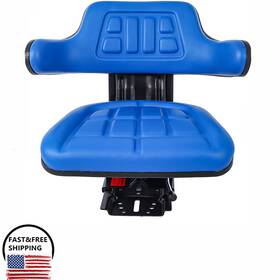 Hzx 699975497214 Universal Tractor Seat Uspension Replacement Five-position Angle 265lbs Capacity