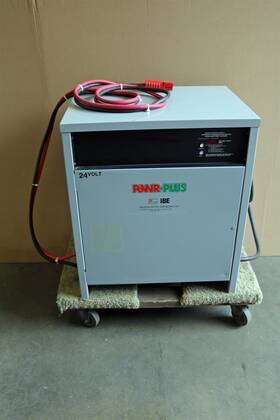 12cvc1000dd3 Ibe Forklift Battery Charger 24v 12 Cell 1000 Amp Hours 3 Phase Xlnt. Cond.-e2799
