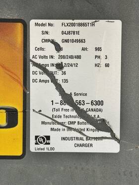 Flx20018865t1h Industrial Power 3 Phase Forklift Battery Charger