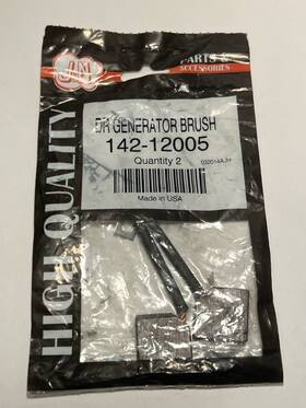 142-12005 J&n Dr Generator Brush Made In Usa Quantity 2 Brushes