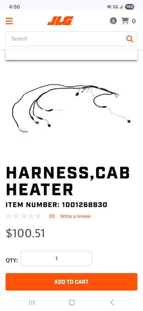 1001268830 Jlg Havc Actuator Harness And Computer