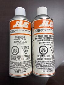 107296475 Jlg Orange Spray Paint 12 Ounce Cans Part Number Is 3360017 And