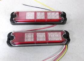 3182249 Jw Speaker Pair Of 12 Volt Rear Stop Turn Signal Led Tail Light For Forklift Oem