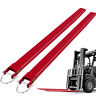 Jzhct2pcs72x4cwd7 Vevor Forklift Pallet Fork Extensions Pair Retaining Lift 840281537891