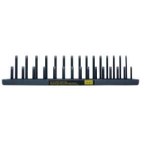K Tool International Kitsum900324 3/8 Inch Drive Metric Gray Socket Tray Holder
