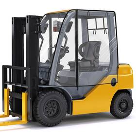Kemimoto 769293772314 Forklift Cab Enclosure Cover Anti-uv Tinted Top With Rollable Window Up To 8000 Lbs