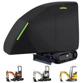 Krs09-250116 Keranty Mini Excavator Cover For Bobcat E10/kubota K008-3/caterpillar Black
