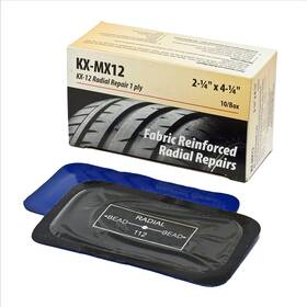Kx-mx12 Kex Tire Repair Rema Tip Top Coi Mx Radial Patch 2-1/4 Inch X 4-1/4