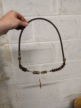 3ea-37-11120 Komatsu Forklift Accelerator Cable