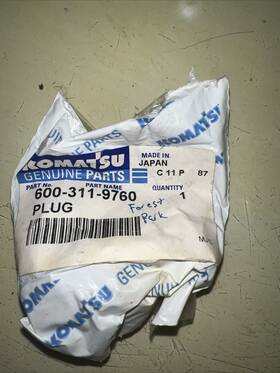 600-311-9760 Komatsu Plug Drain