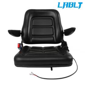 Om317034oc Lablt Universal Forklift Seat Adjustable Back Seatbelt Armrest Micro Switch