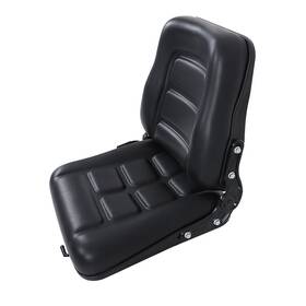 Law211452 Labwork Forklift Tractor Seat Adjustable Backrest Slide Pvc Leather Suspension