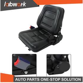 Tl35241q Labwork Universal Pvc Forklift Tractor Suspension Seat With Safety Belt