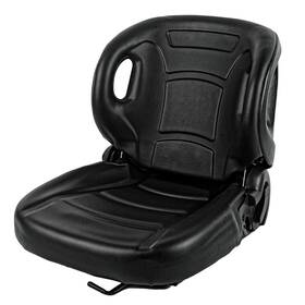Lfud0176c0002 Lcyindu Universal Forklift Seat 70-120 Adjustable Fold Down With Safety Belt