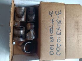 720154100 Lot Of 6 Yale 505310200 Spring Handle Forklift Part