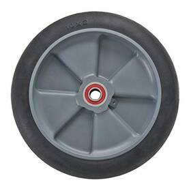 101030 Magliner 705332864190 Magline 10 Inch Diameter Balloon Cushion Wheel With Red Sealed Semi Precis