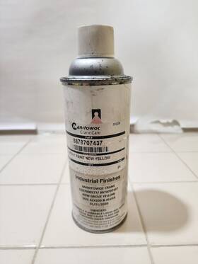 8878707437 Manitowoc Crane Care Spray Paint New Yellow Industrial Finishes -
