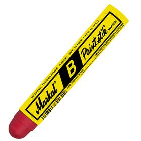 80222 Markal / Laco Paintstik Solid Paint Crayon Red Box Of 12