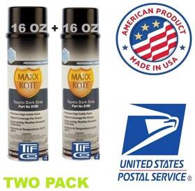 363018-009 Maxx Kote Professional Crown Forklift Paint Dark Gray Spray Touch Up 16 0z X2 8199