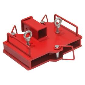 Mer0yoehdvbdf0725 Merxeng Trailer Receiver Hitch For Forklift Attachment Fits Standard 2-inch