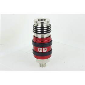 1757 Milton Industries 1757milton 3/8 Inch Safety Exhaust Coupler 1/4 Mnpt