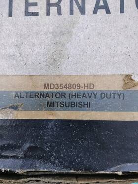 Md354809-hd Mitsubishi Alternator