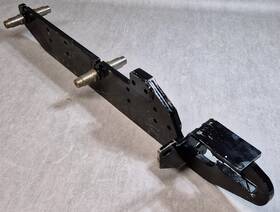 902024017 Moffett / Princeton Style 40 Inch Piggyback Forklift Mounting Horn Side Plate - 16-3/8 Pin