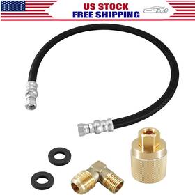 Nli-lpghose-34 Motors-part Forklift Propane Lpg Tank Cylinder Hose 34 Inch W Rego 7141f Connector