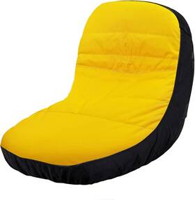 Lp92324 Mwire Virtionz Riding Lawn Mower Seat Cover Medium Fits Yellow And Black