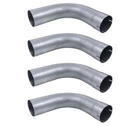 Ep50el90120a Mytee Products 199145020704 4 Pcs 5 Inch 90 Degree Alum. Exh. Elbow Replaces Oem