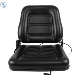 739704 Netuera Universal Forklift Seat Fold Down Seatwith Adjustable Angle Back