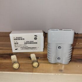 6325g1 New Anderson Power Products Sb175a Gray Forklift Battery Connector Kit