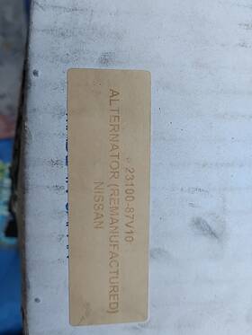23100-87v10 Nissan Alternator