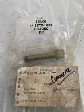 59721-l1100 Nissan Genuine Forklift Lock Pin New Oem