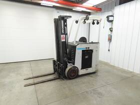 Scx40n Nissan Unicarriers Forklift Stand On 36v Electric Truck 4000lbs 4517h Fork Positioner