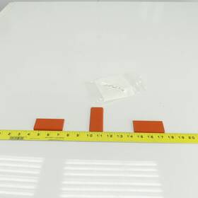 33-04-j Norwood Rubber Anvil Insert 3 Inch L X 1-7/16 W 1/4 Lot Of