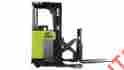 Npr-20 Npr20 Clark 3000 24v Electric Forklift Reach Stand-up Rider 3 Stage Mast Ss