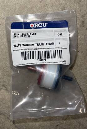 1346874-org Orcu Fpe Valve Vacuum Trans 1346874 Oem - New
