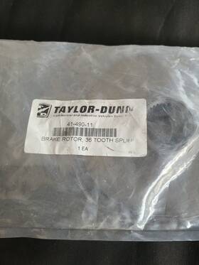 41-490-11 Ouroverstock Taylor Dunn Brake Rotor Oem